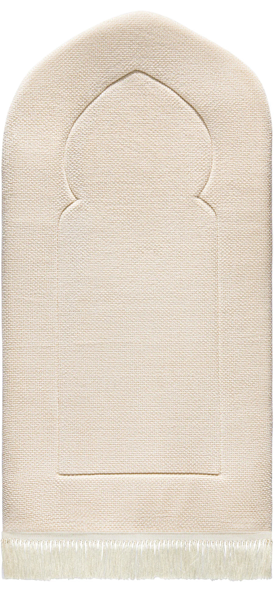 Sand Arched Plain Prayer Mat